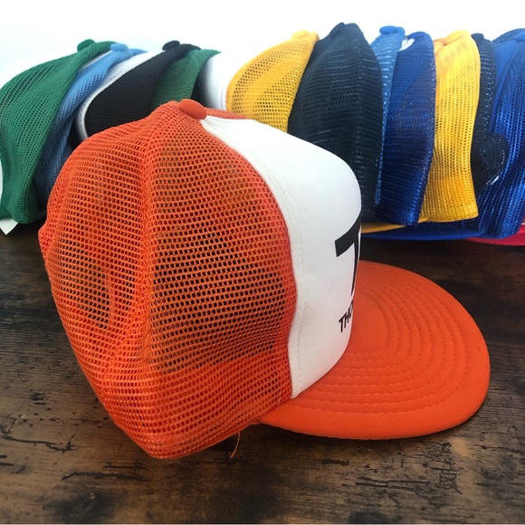 Vintage 80s Streetwear T&B Thomas & Betts Company Trucker Hat - Picture 4 of 7